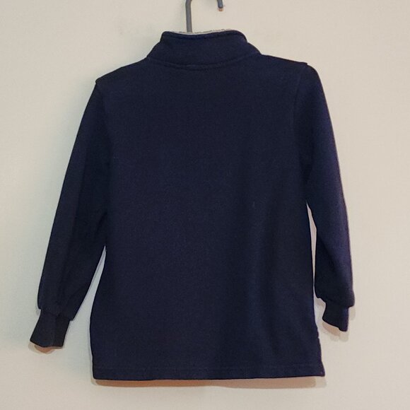 Carter's Toddler Boys Sherpa Long Sleeve Quarter-Zip Pullover Size 4T - Picture 4 of 5